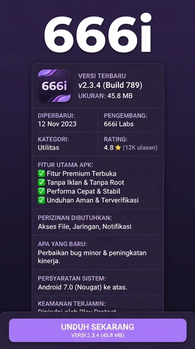 Unduh APK 666i: Panduan Lengkap untuk Android