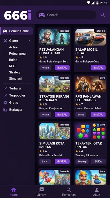 Temukan Aplikasi Populer | Katalog Lengkap 666i