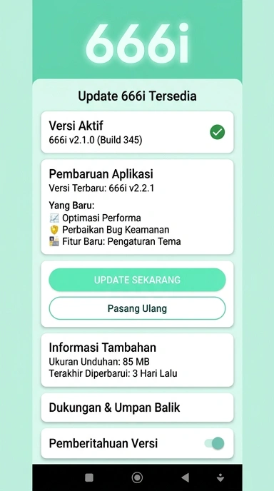 Riwayat Versi APK 666i untuk Pengguna Android